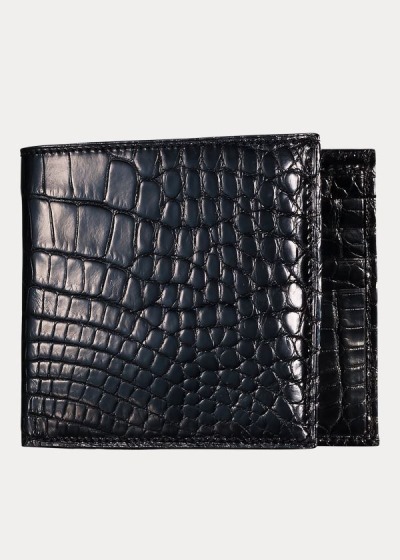 Carteiras Ralph Lauren Alligator Hipster Homem 87063-GDUB